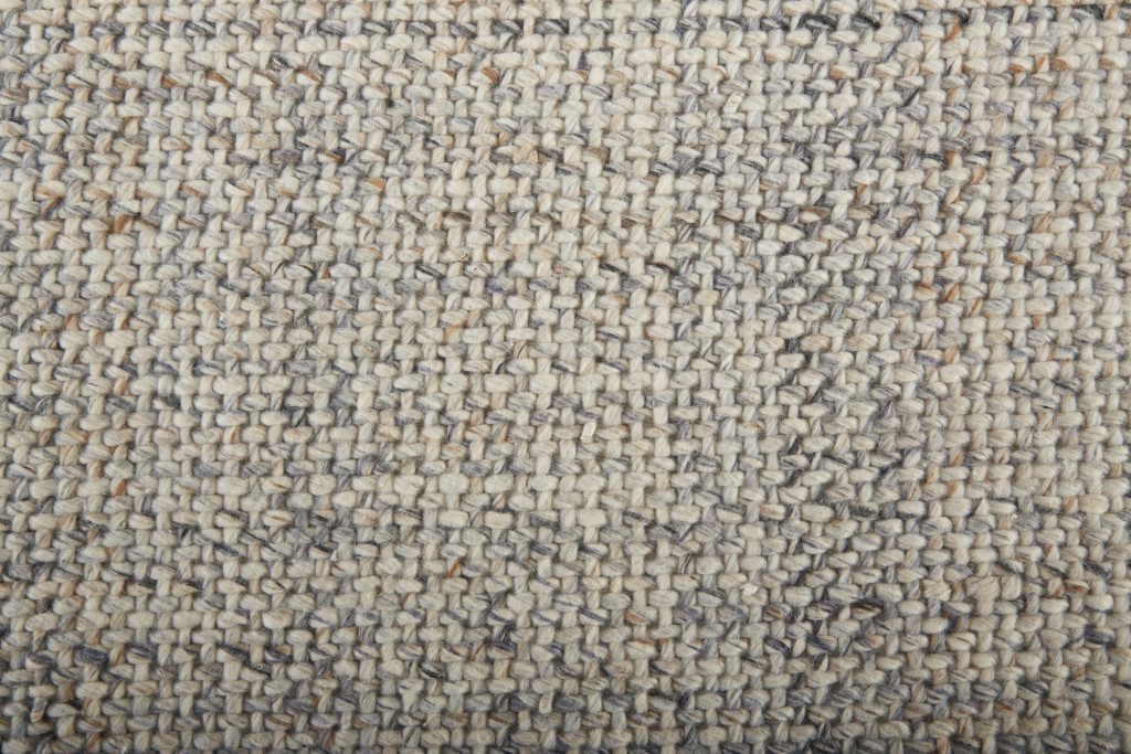 5′ X 8′ Gray Ivory and Tan Area Rug