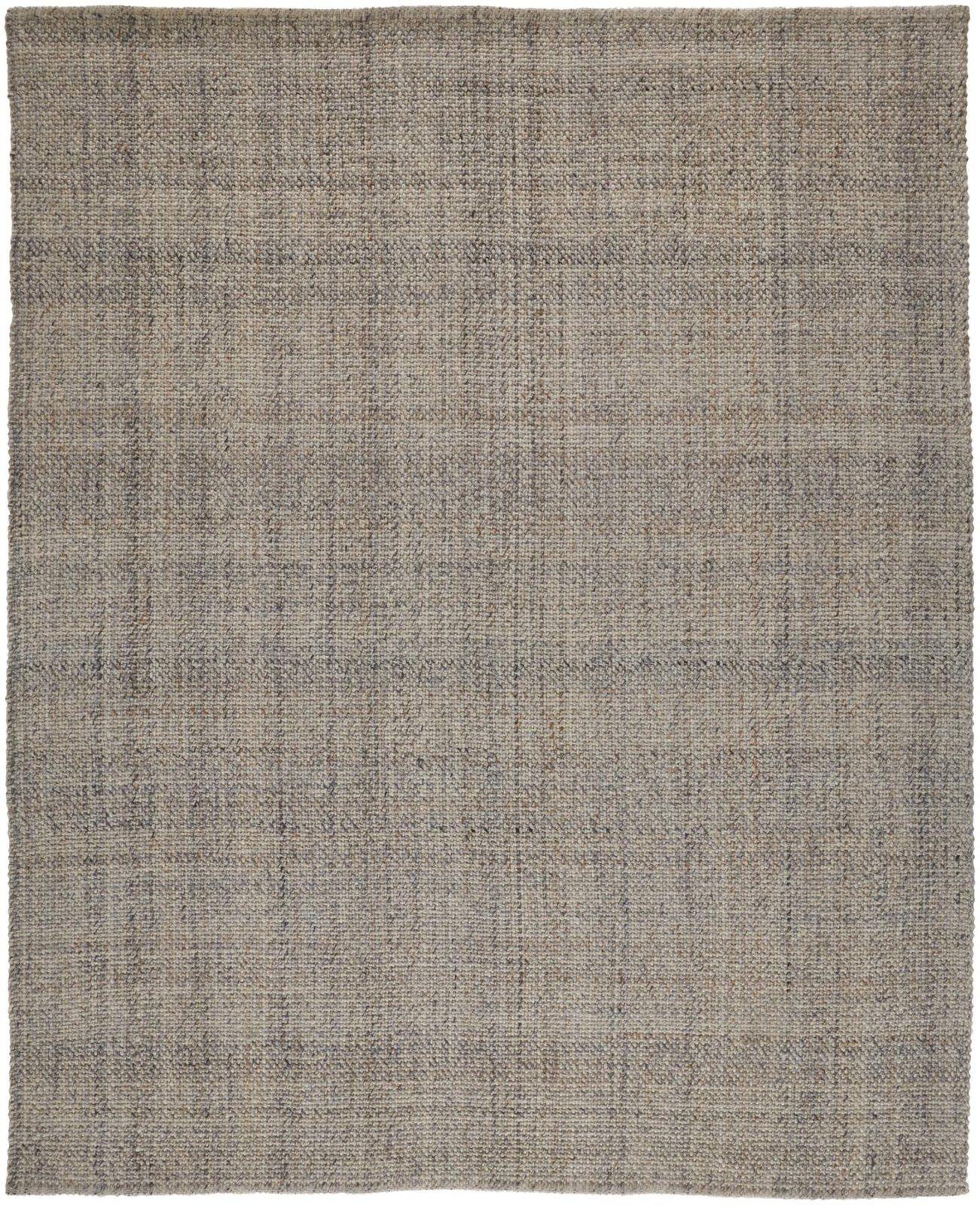 9′ X 12′ Gray Ivory Tan Hand Woven Area Rug
