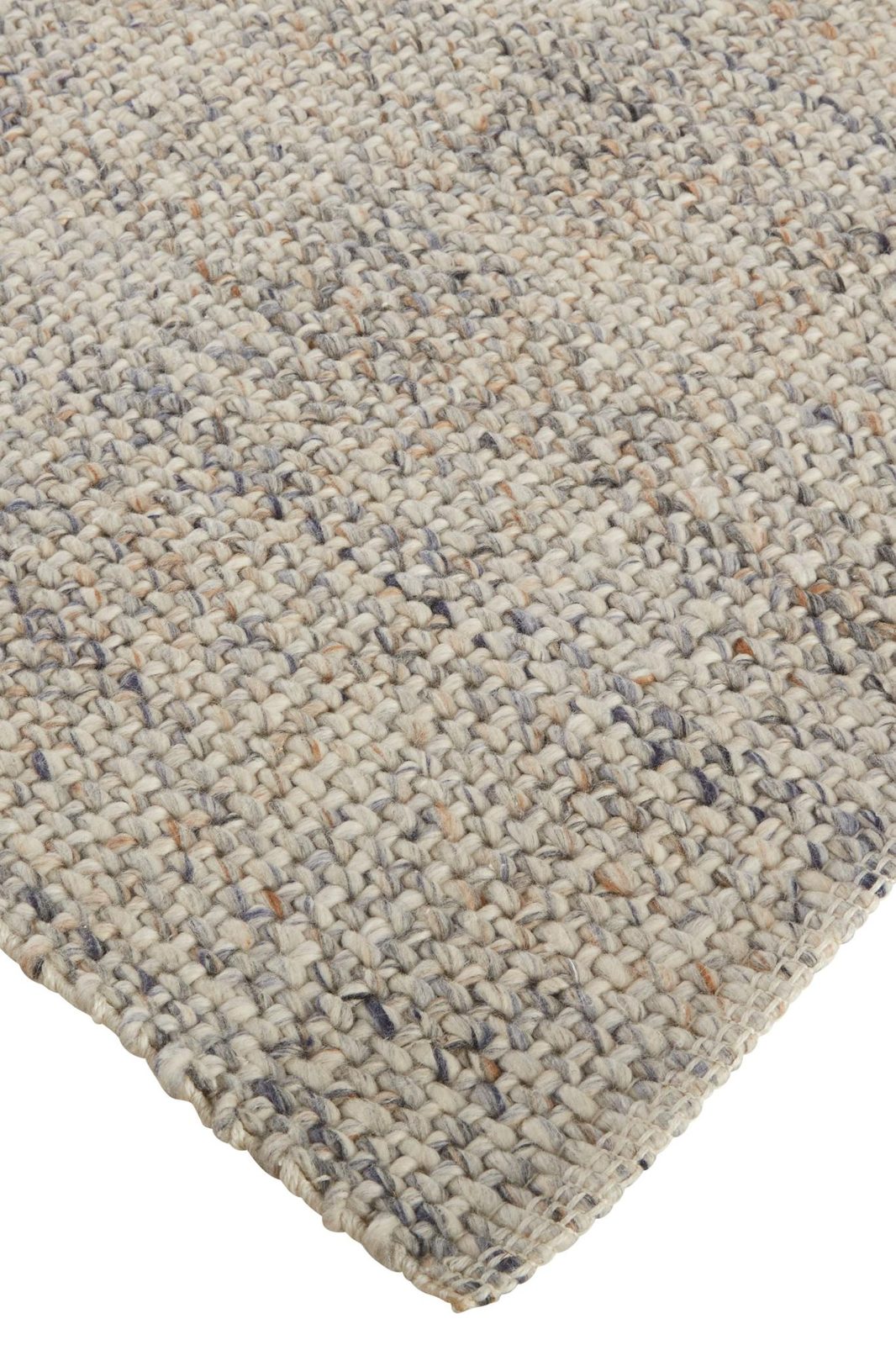 10′ X 14′ Gray Ivory Tan Hand Woven Area Rug