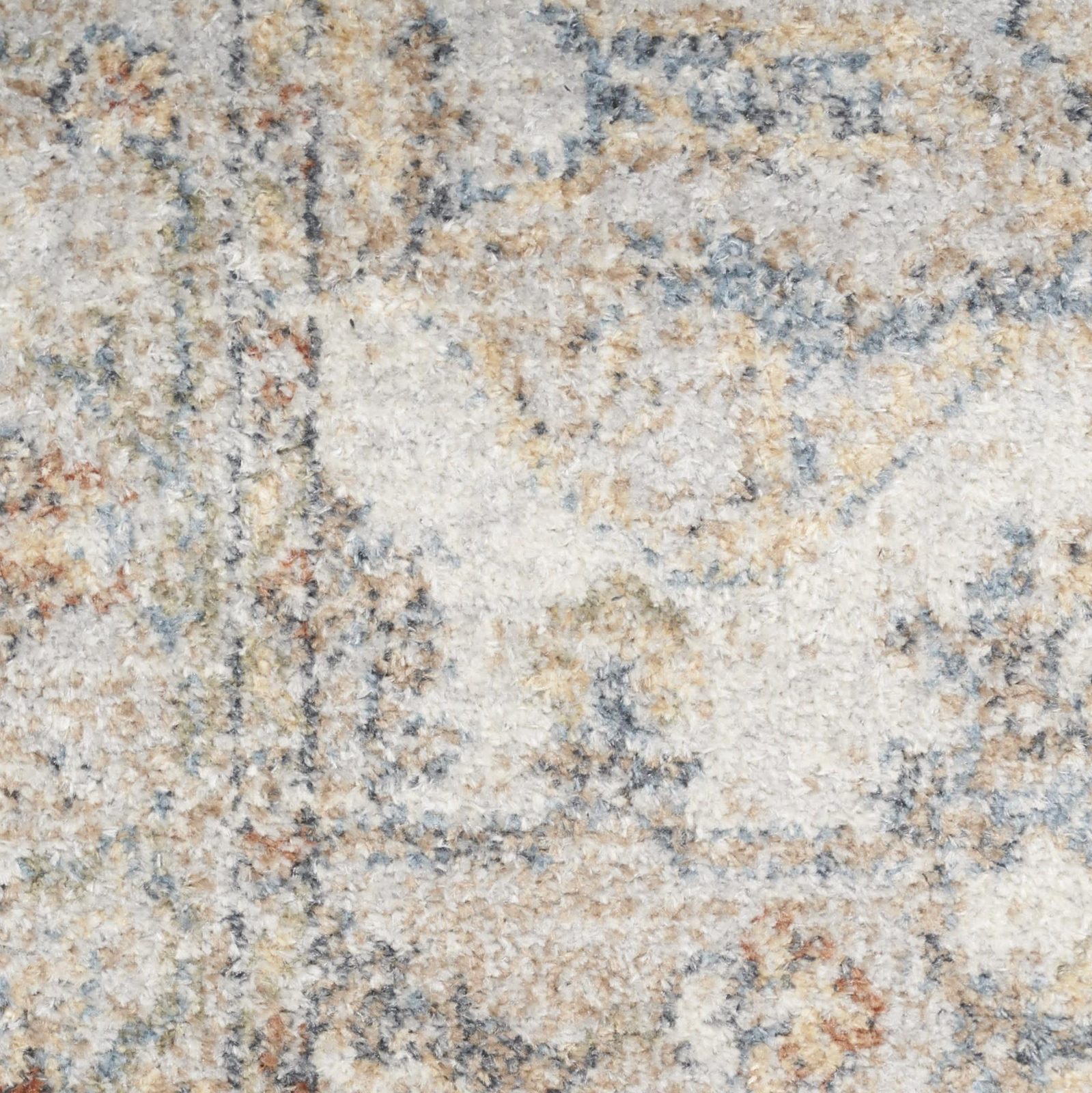 9′ X 12′ Gray Oriental Power Loom Area Rug II