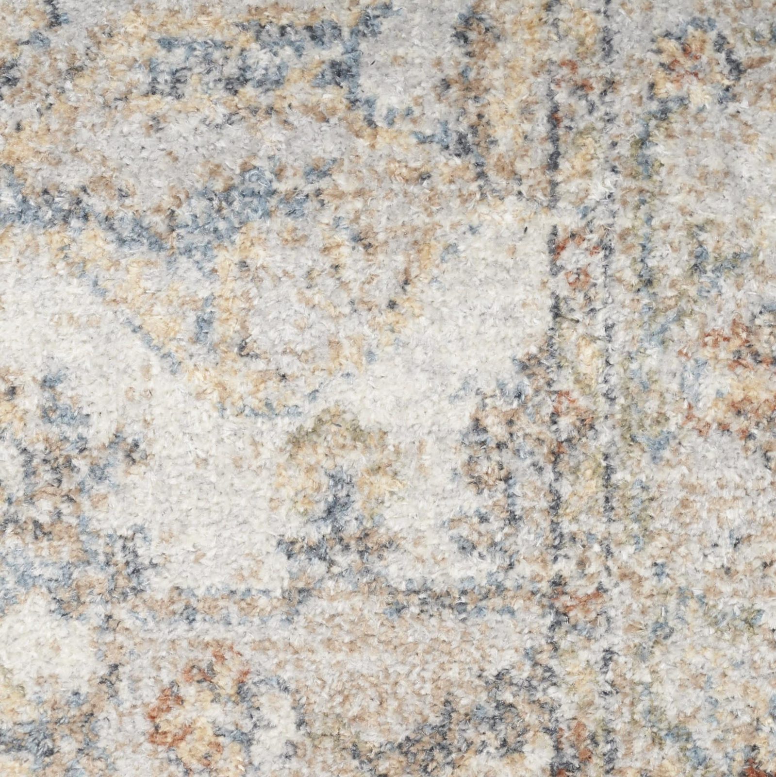 8′ X 10′ Gray Oriental Washable Area Rug