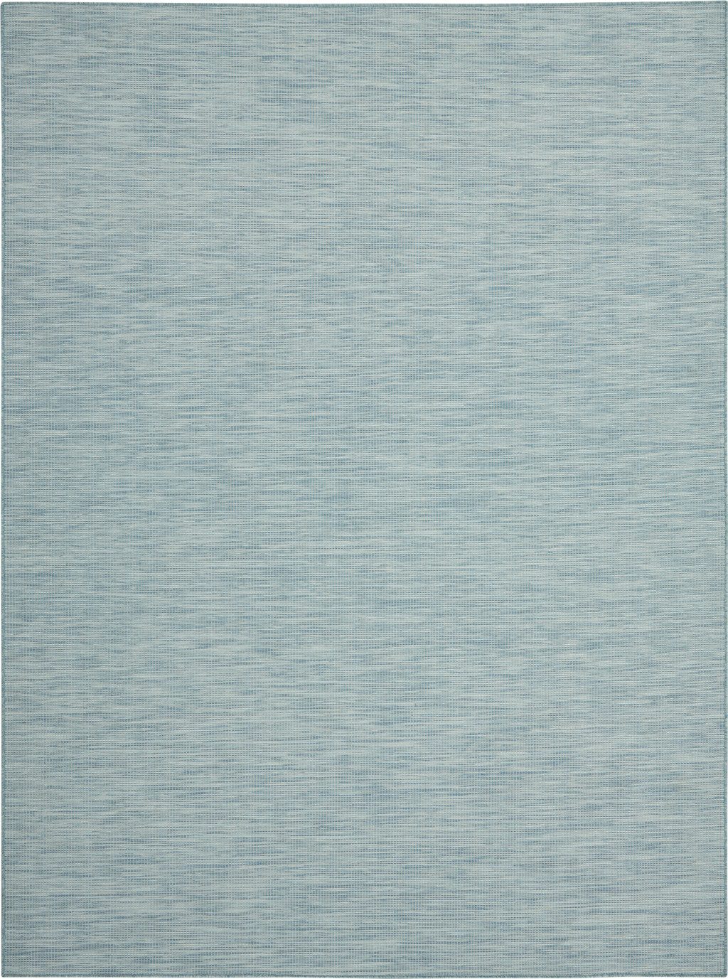 7′ X 10′ Aqua Indoor Outdoor Area Rug