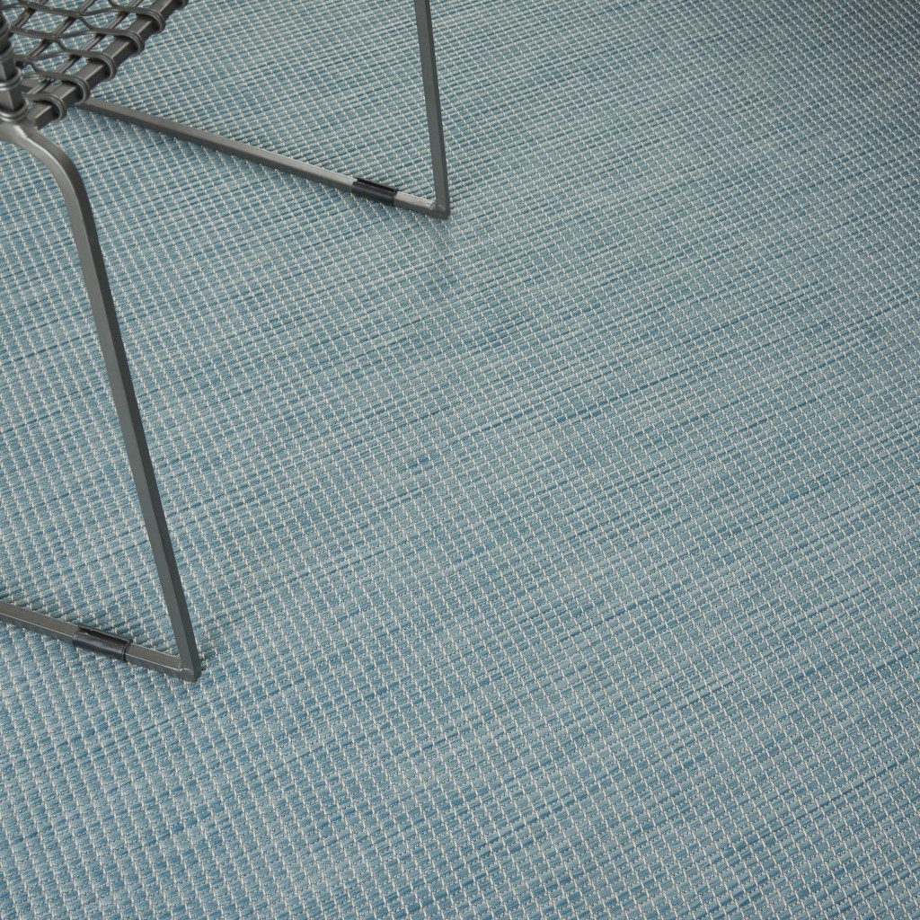 5′ X 7′ Aqua Indoor Outdoor Area Rug