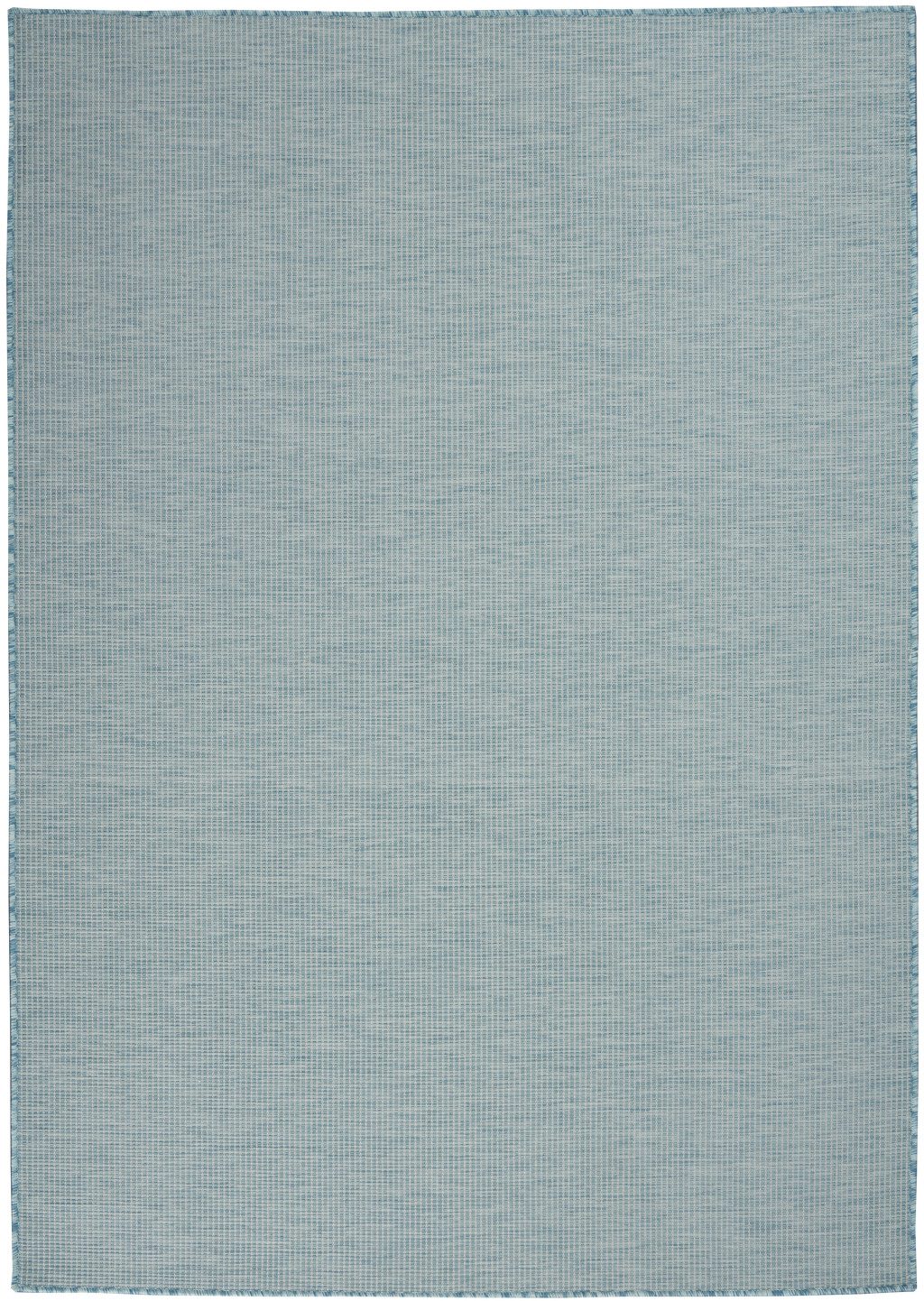 4′ X 6′ Aqua Power Loom Area Rug
