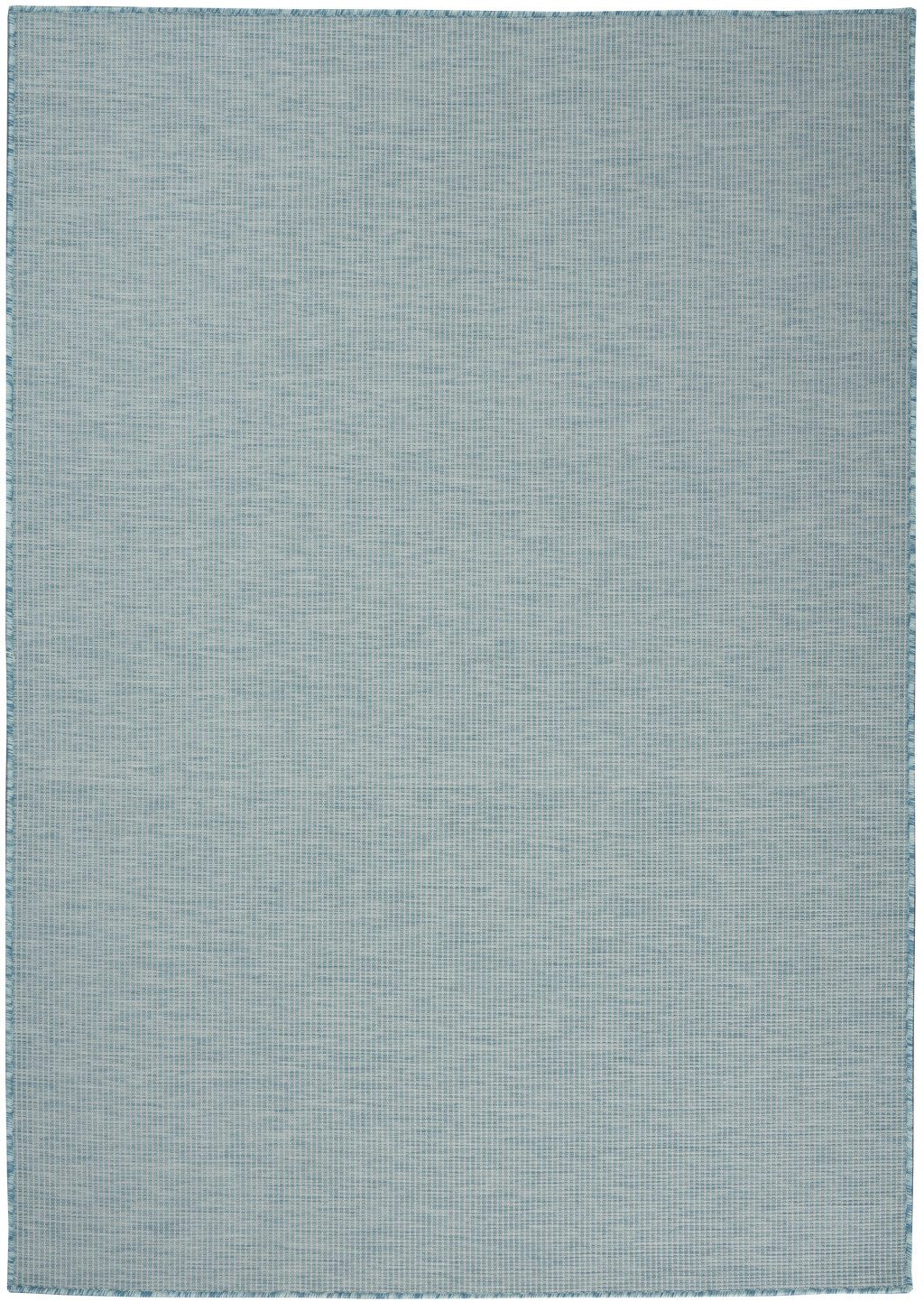 4′ X 6′ Aqua Power Loom Area Rug