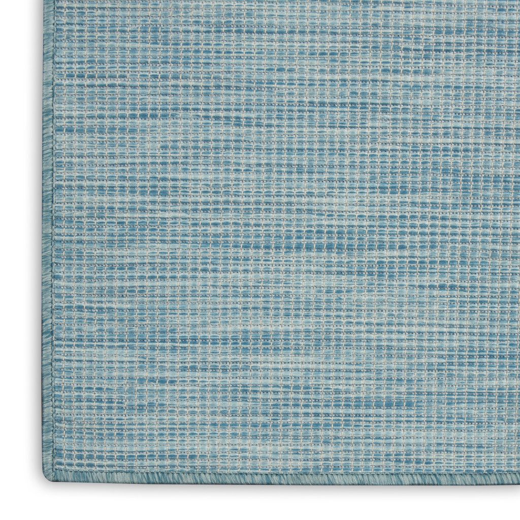 4′ X 6′ Aqua Power Loom Area Rug