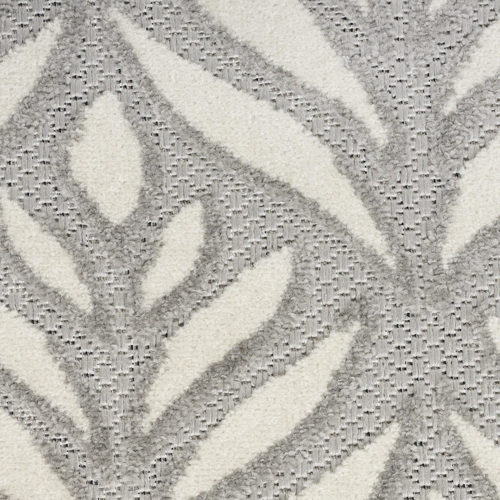 3′ X 4′ Gray Floral Indoor Outdoor Area Rug