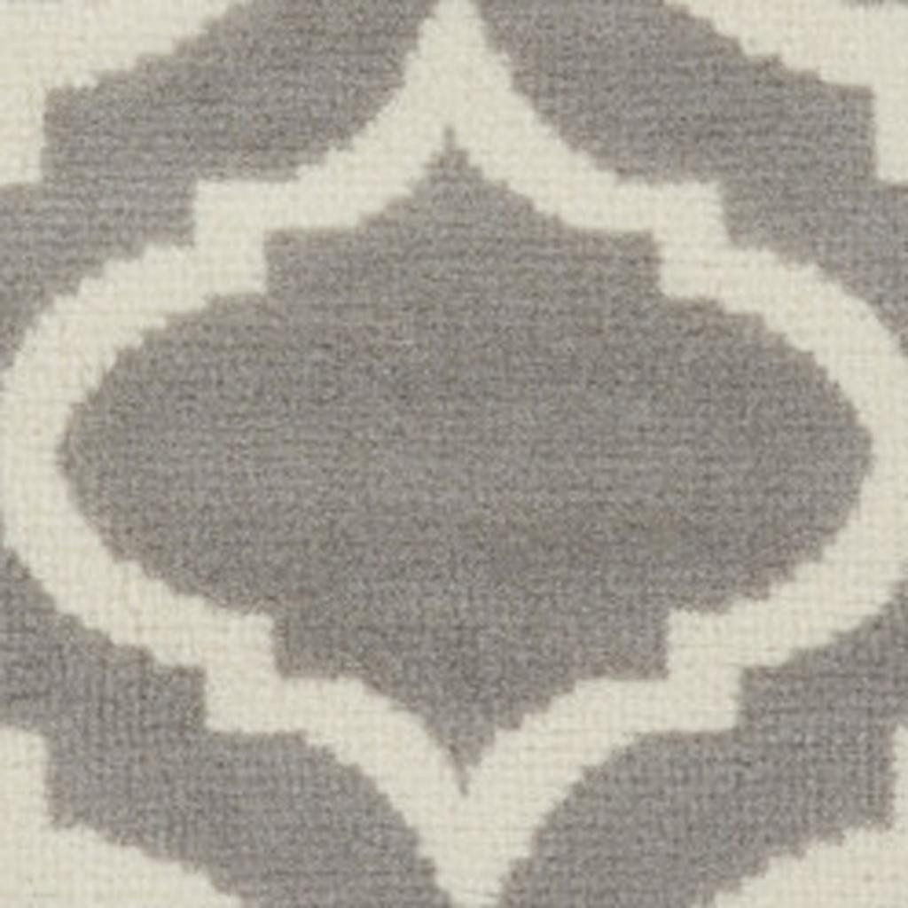 8′ X 10′ Gray Moroccan Power Loom Area Rug