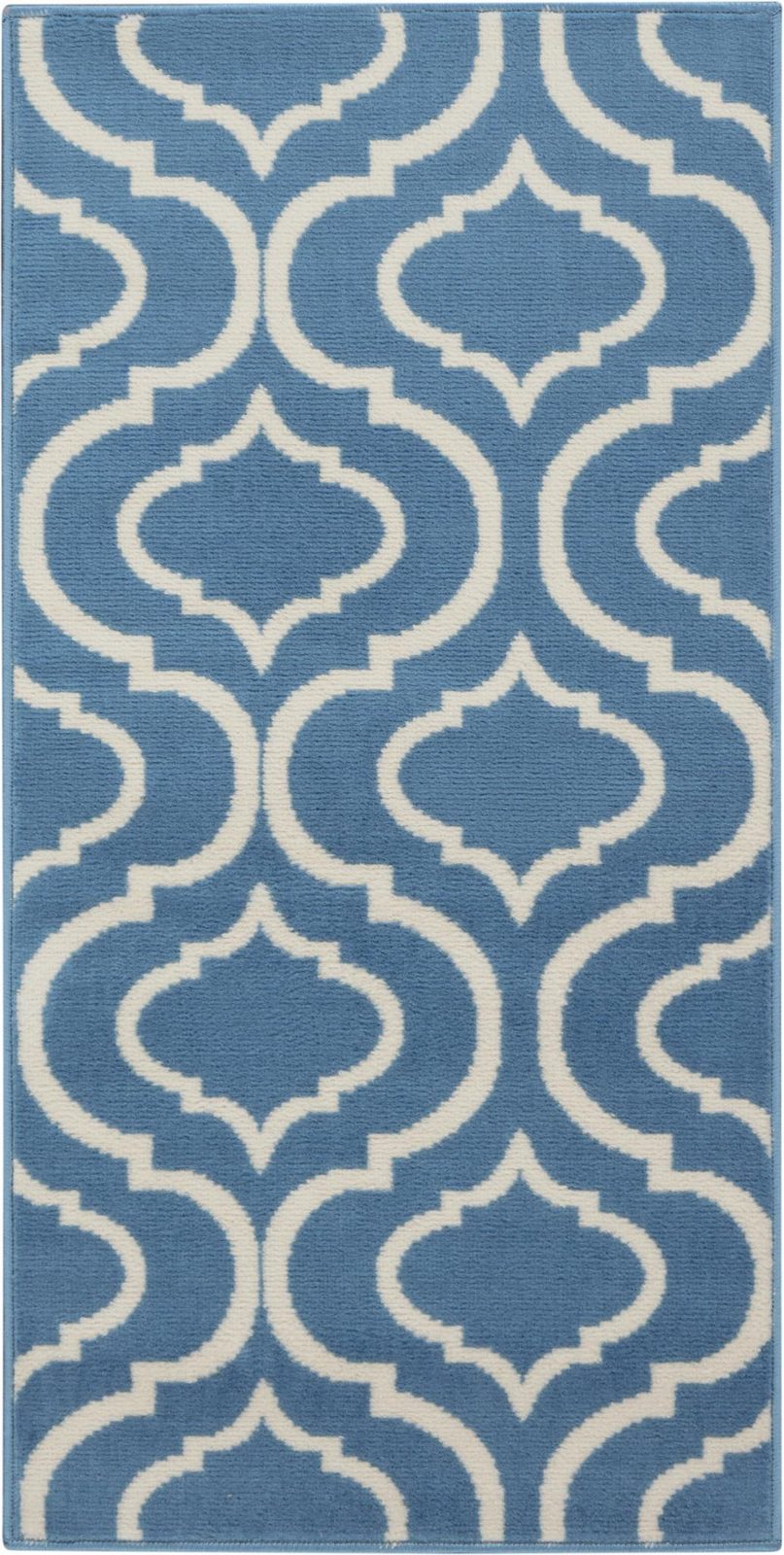 2′ X 4′ Gray Moroccan Power Loom Area Rug II