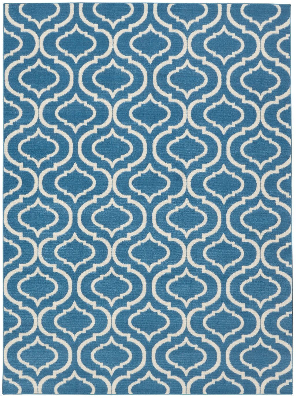 6′ X 9′ Gray Moroccan Power Loom Area Rug II