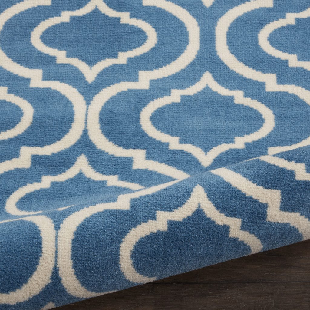 6′ X 9′ Gray Moroccan Power Loom Area Rug II
