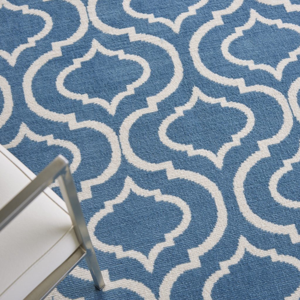 6′ X 9′ Gray Moroccan Power Loom Area Rug II