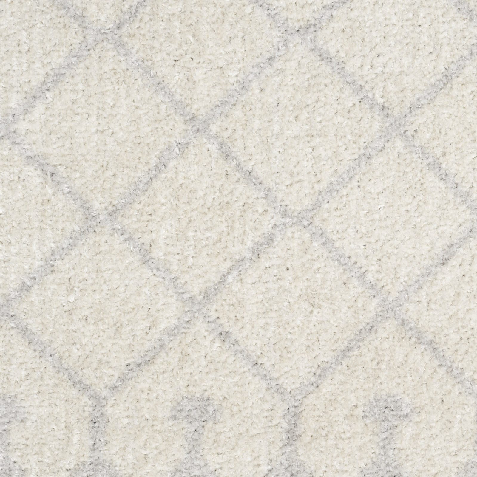 3′ X 5′ Gray and Ivory Moroccan Washable Area Rug