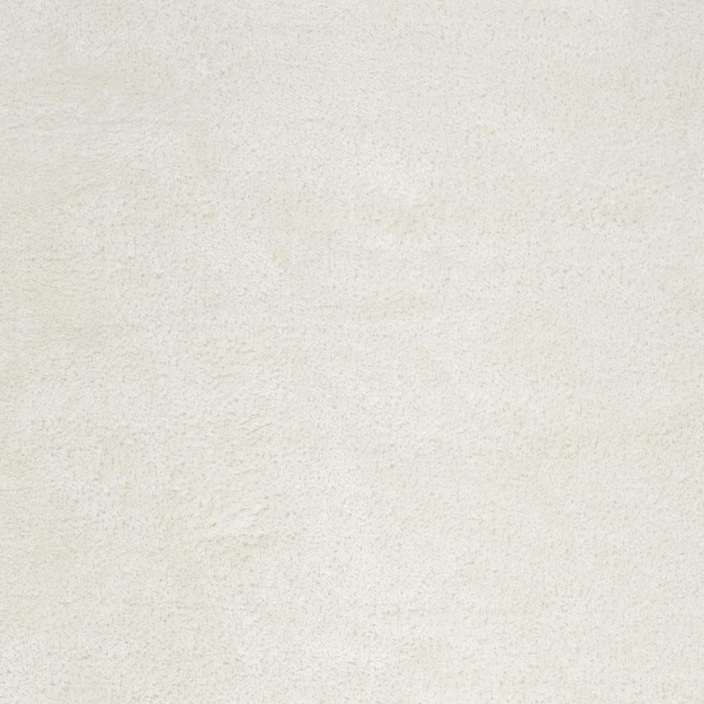 5′ X 7′ Ivory Shag Area Rug