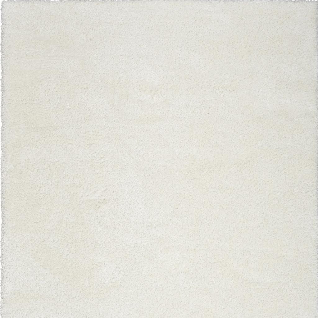 5′ X 7′ Ivory Shag Area Rug
