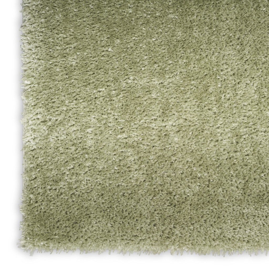 5′ X 7′ Green Shag Area Rug