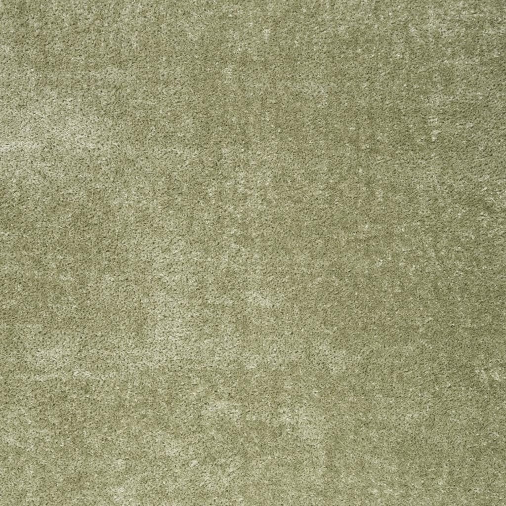 8′ X 10′ Green Shag Distressed Area Rug
