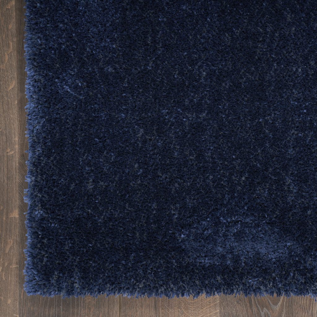 8′ X 10′ Navy Blue Shag Area Rug