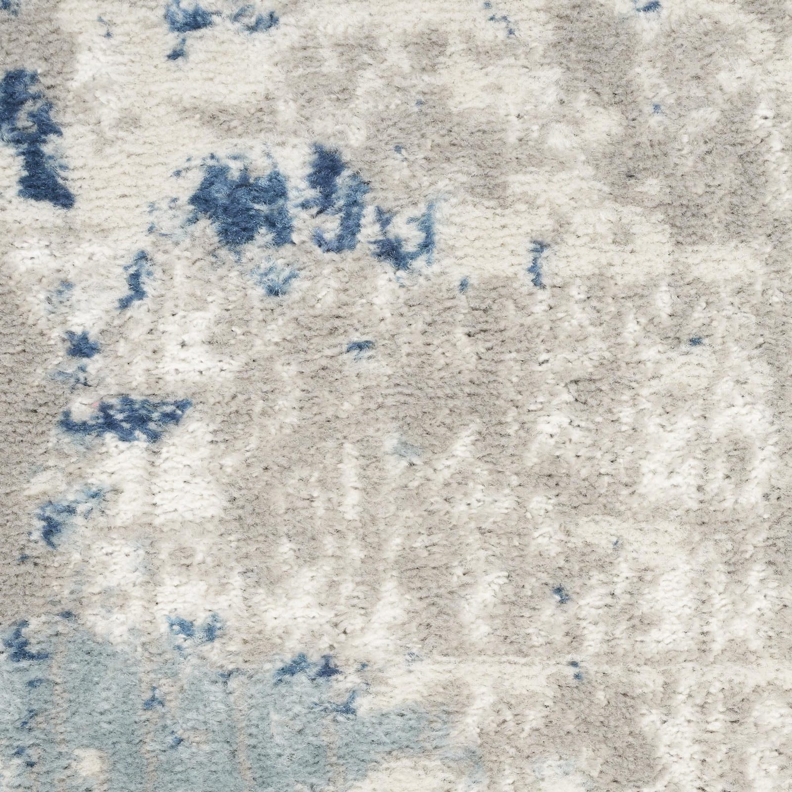 3′ X 5′ Gray and Ivory Abstract Area Rug