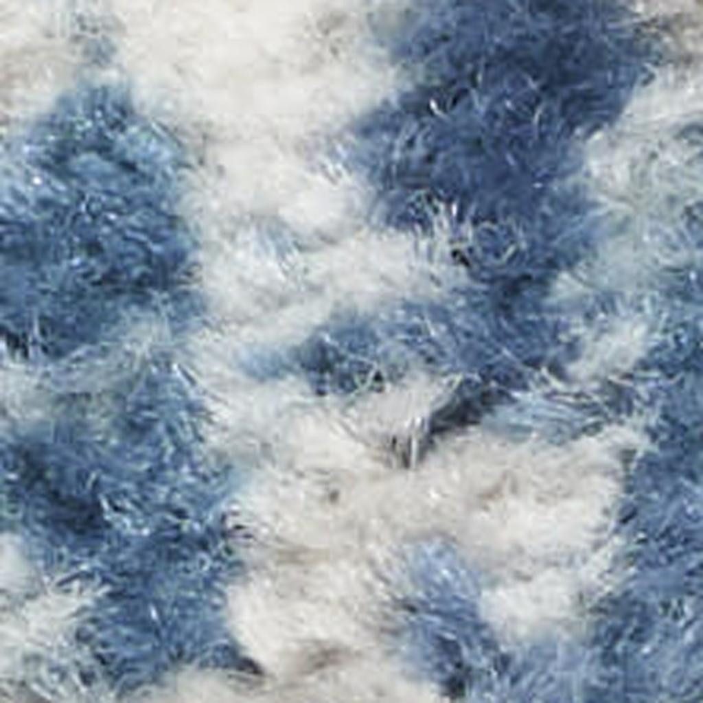 10′ Square Gray and Ivory Abstract Area Rug