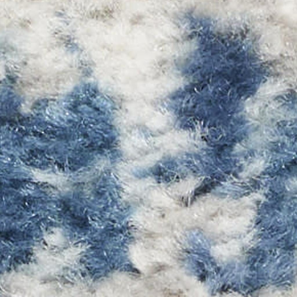 10′ Square Gray and Ivory Abstract Area Rug