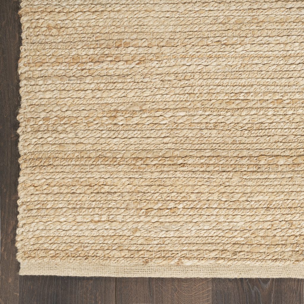 Natural Jute Flatweave Handmade Rectangle Area Rug