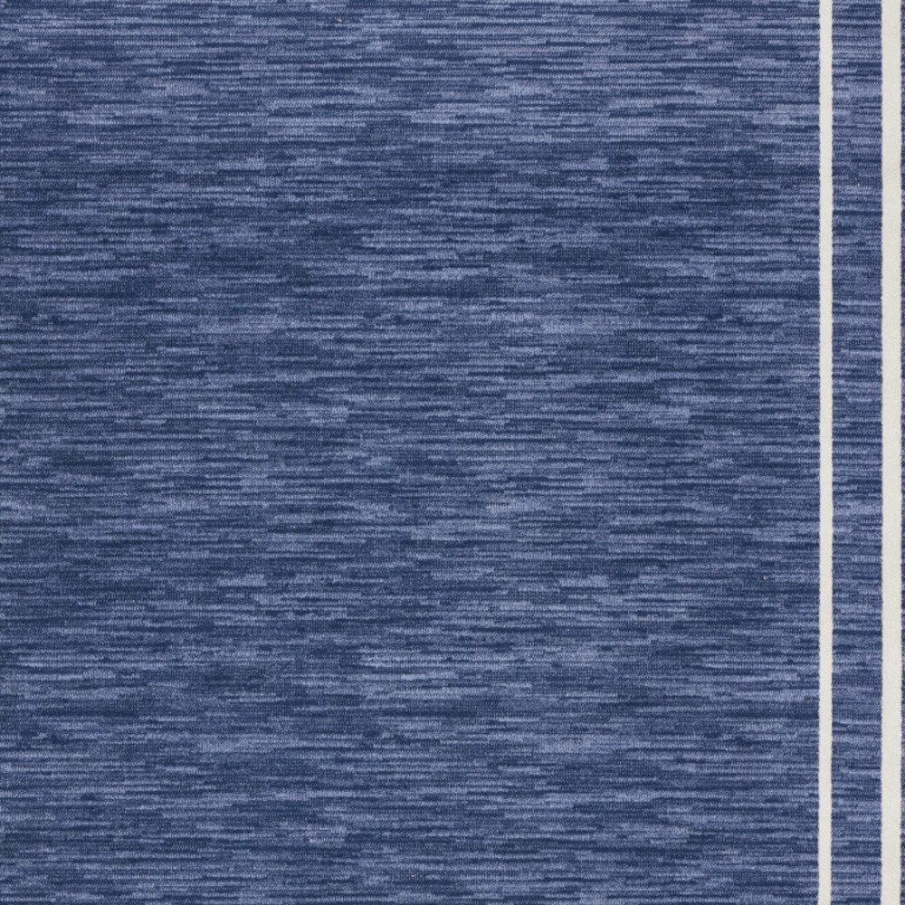 10′ X 14′ Navy and Ivory Indoor Outdoor Area Rug