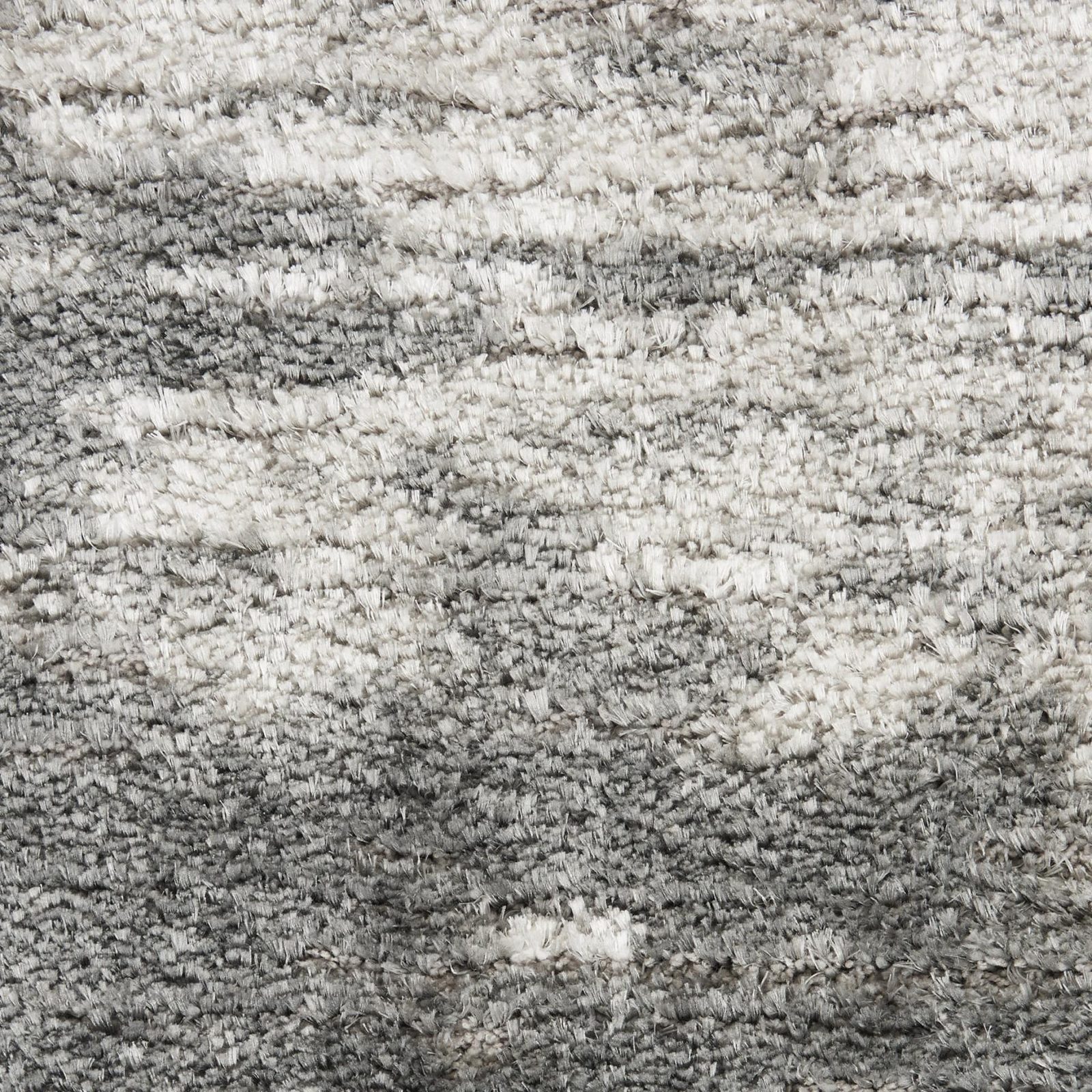 8′ X 10′ Charcoal Ivory Abstract Shag Area Rug II