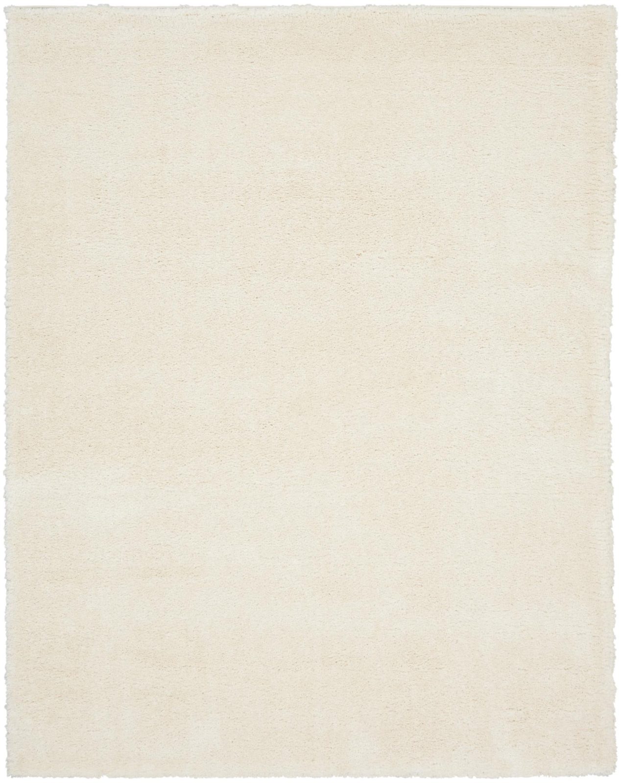 8′ X 10′ Ivory Shag Area Rug