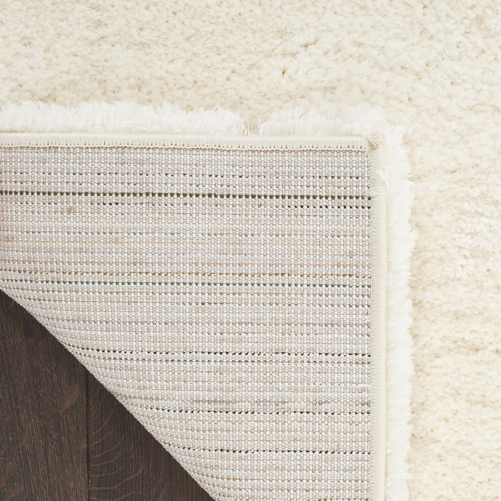8′ X 10′ Ivory Shag Area Rug