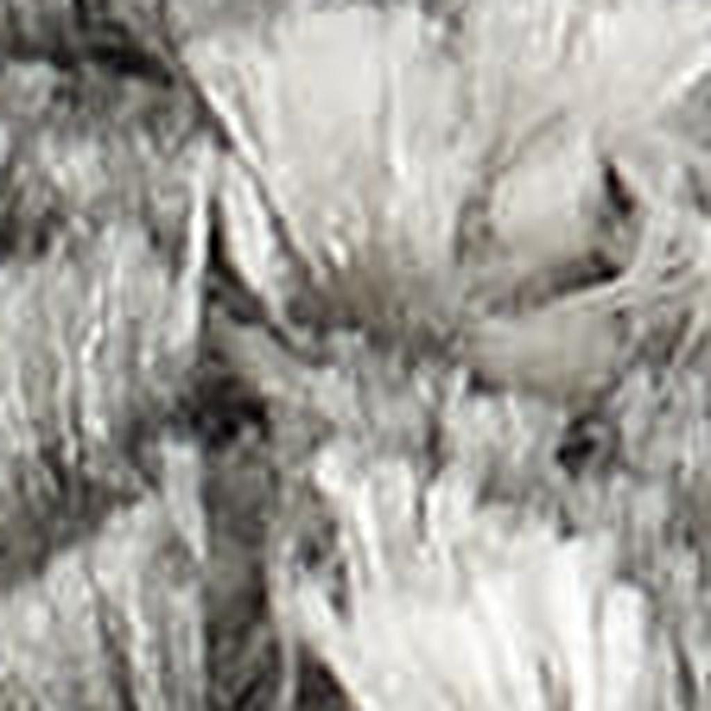 8′ X 10′ Charcoal Ivory Abstract Shag Distressed Area Rug
