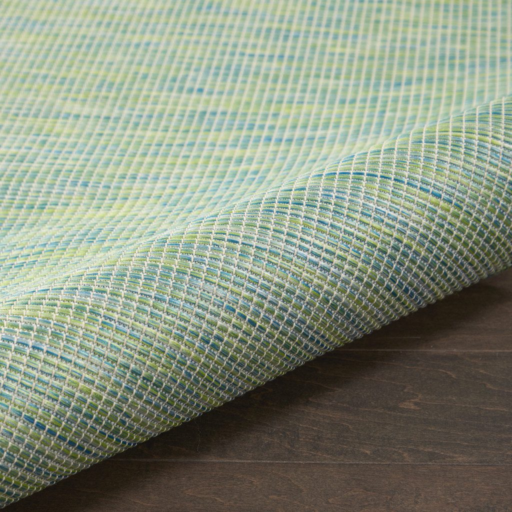 3′ X 5′ Blue And Green Indoor Outdoor Area Rug