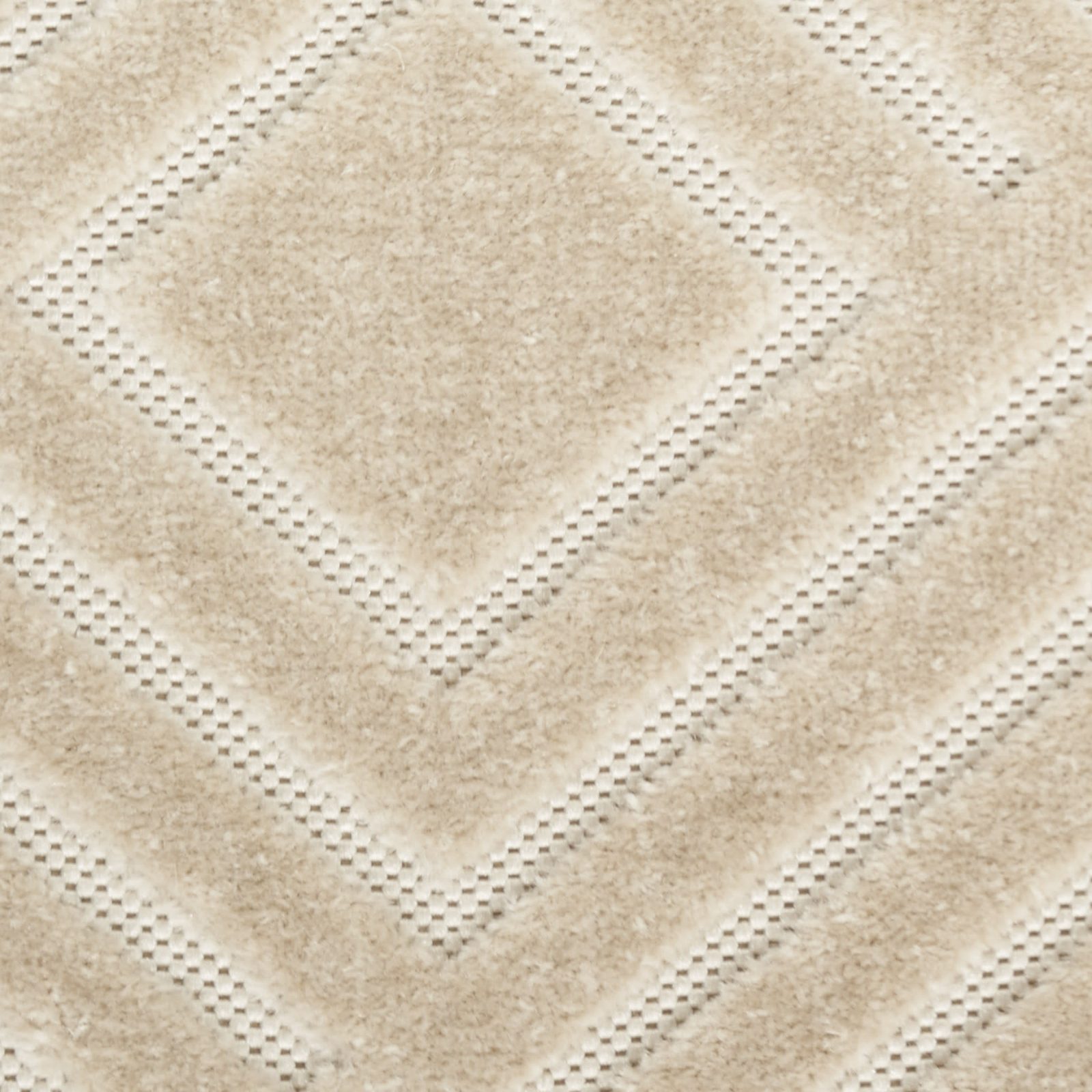 7′ X 9′ Beige Geometric Area Rug