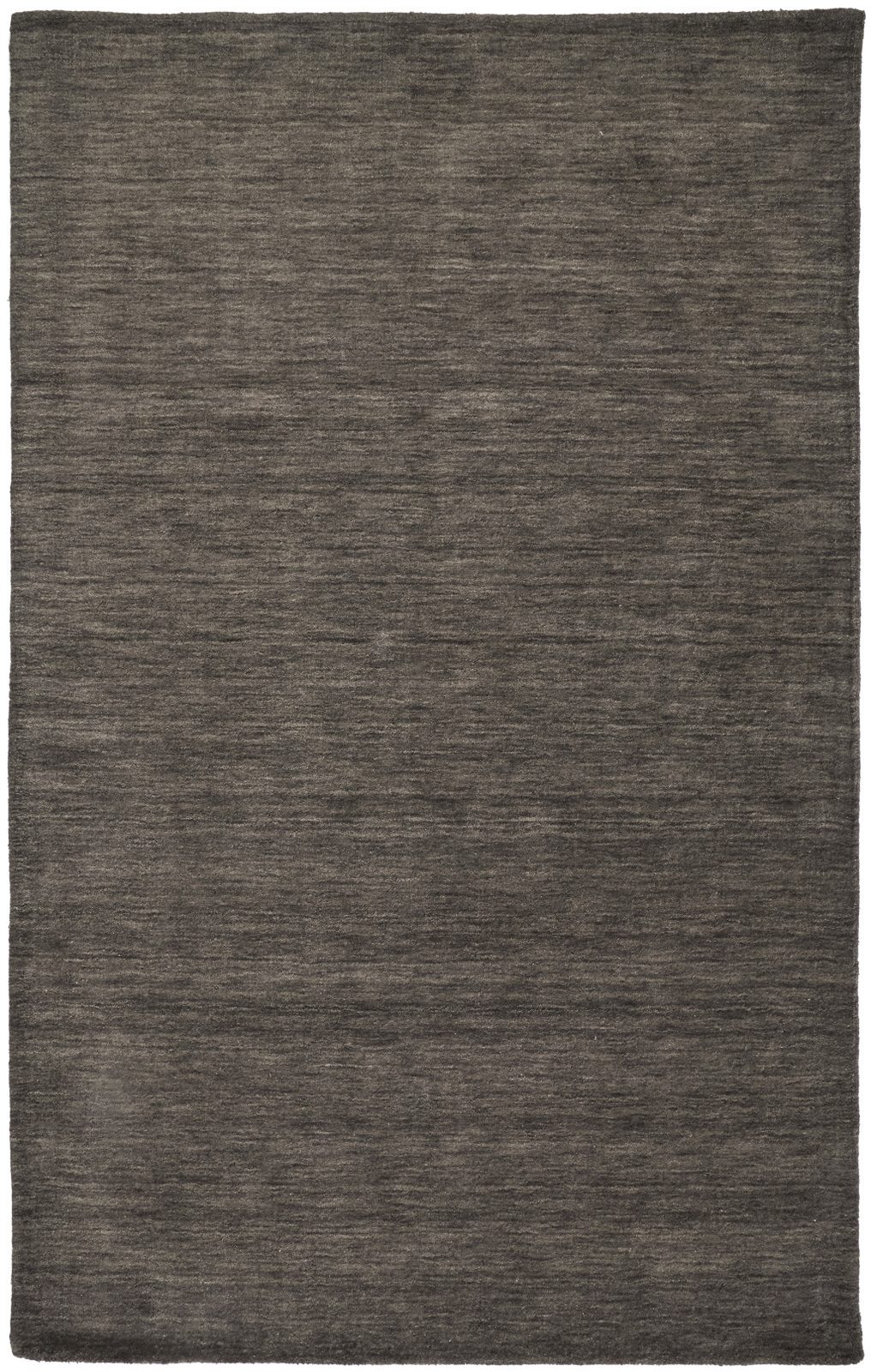 8′ X 11′ Brown Wool Hand Woven Area Rug