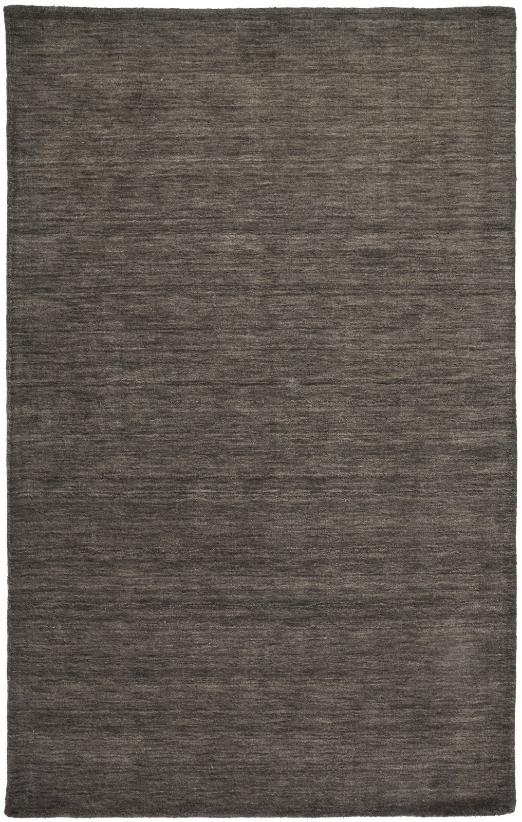 9′ X 13′ Brown Wool Hand Woven Area Rug