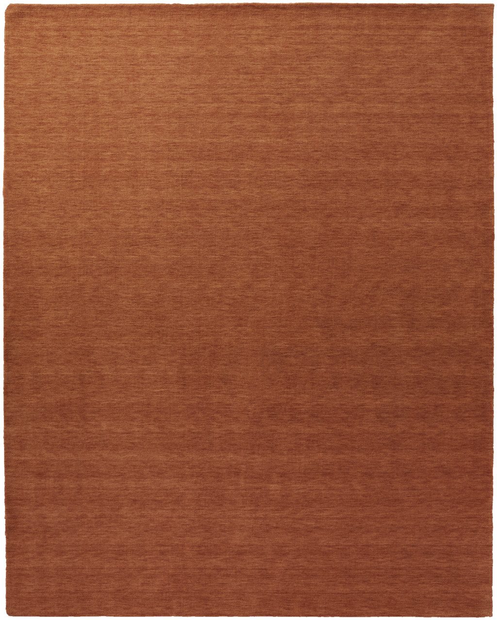 4′ X 6′ Orange Wool Hand Woven Area Rug