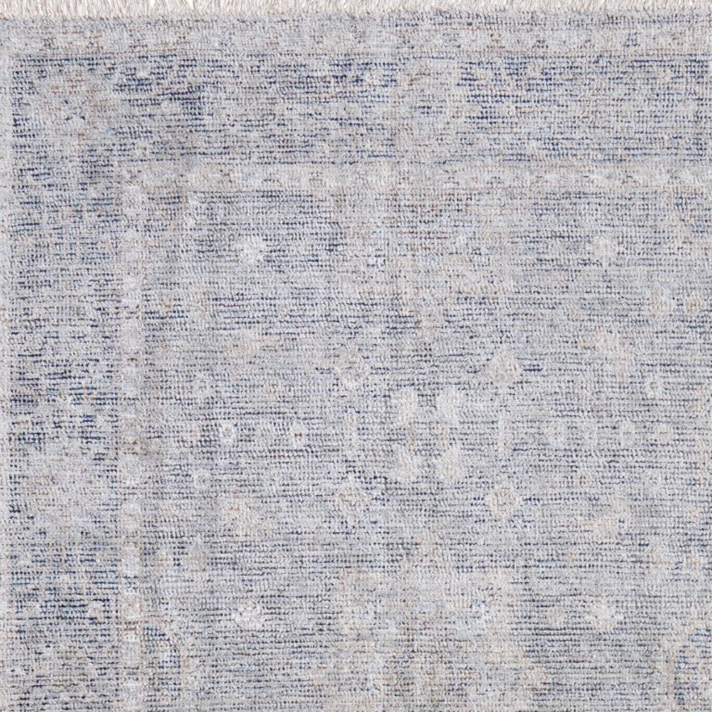 5′ X 8′ Gray Blue Taupe Abstract Distressed Area Rug