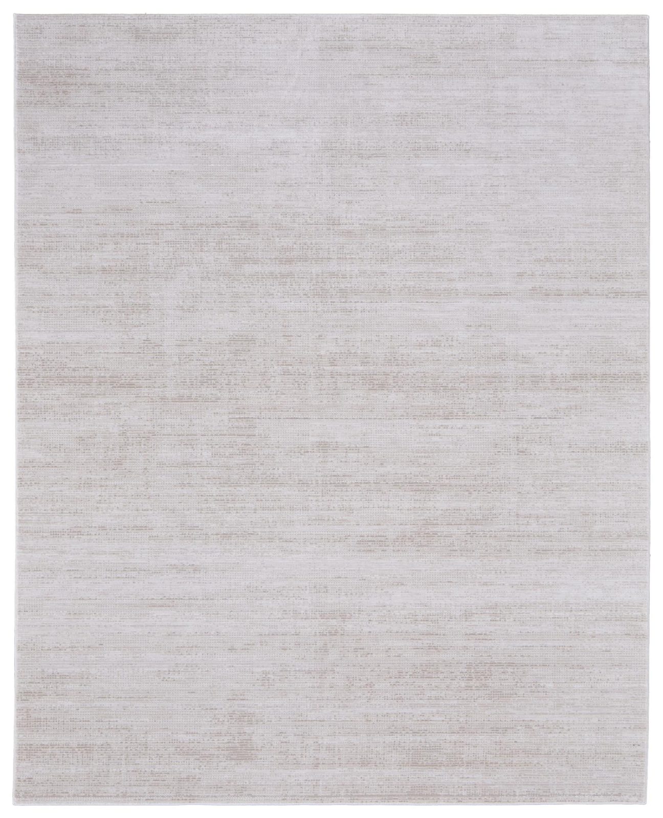 9′ X 13′ Ivory And Silver Area Rug