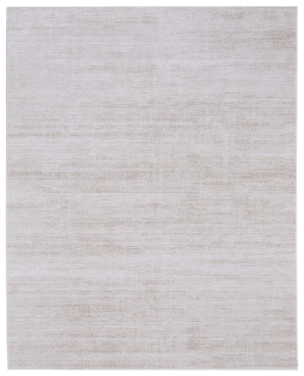 9′ X 13′ Ivory And Silver Area Rug