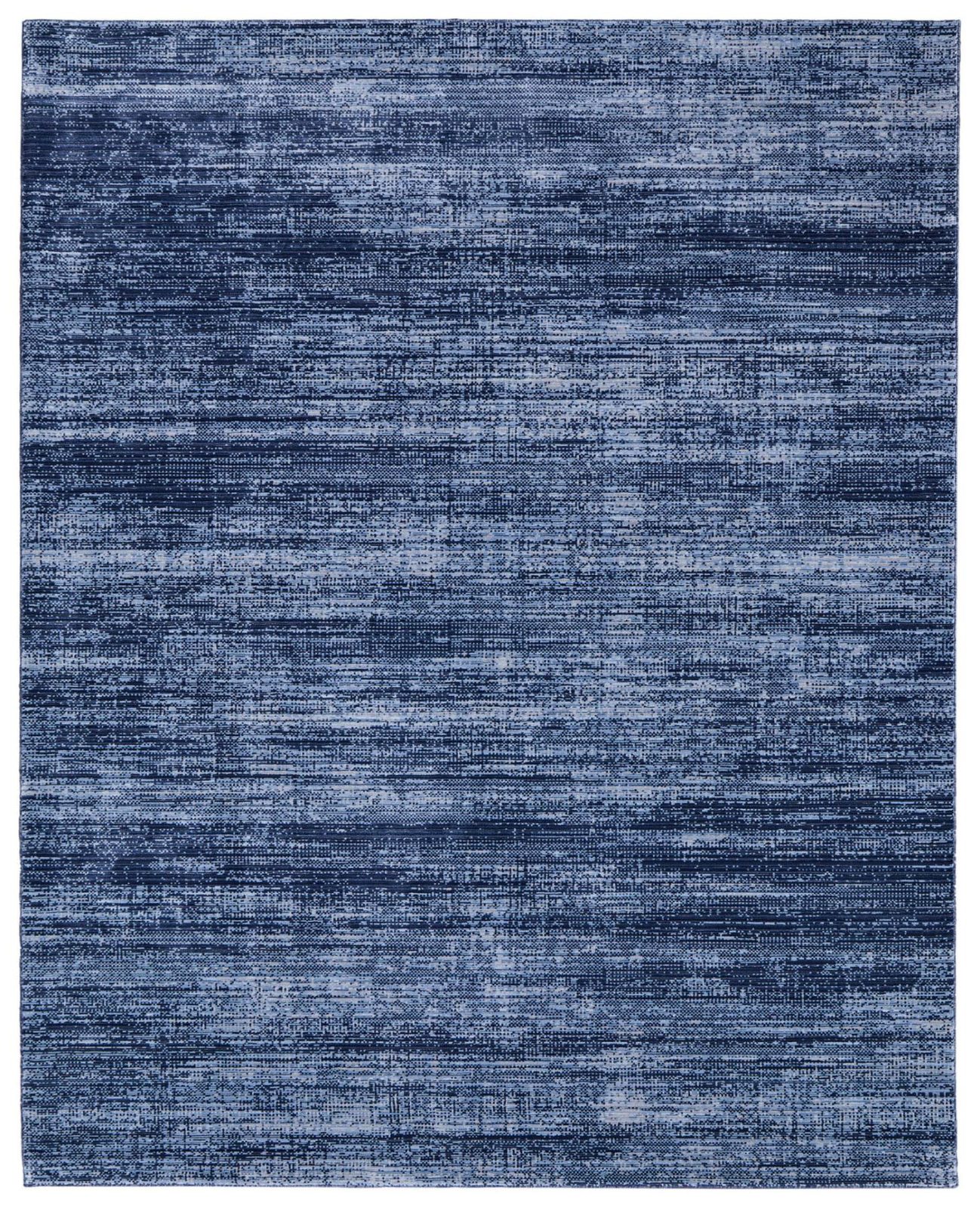 9′ X 13′ Blue and Gray Power Loom Area Rug