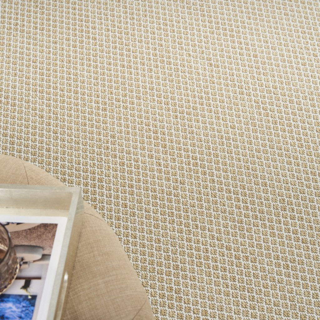 8′ X 10′ Natural Geometric Indoor Outdoor Area Rug