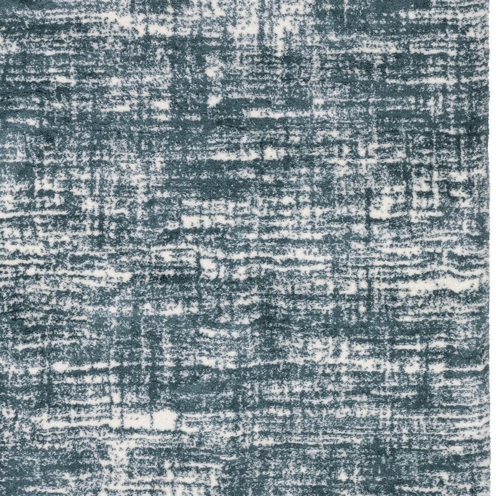 5′ X 8′ Gray And Ivory Geometric Area Rug