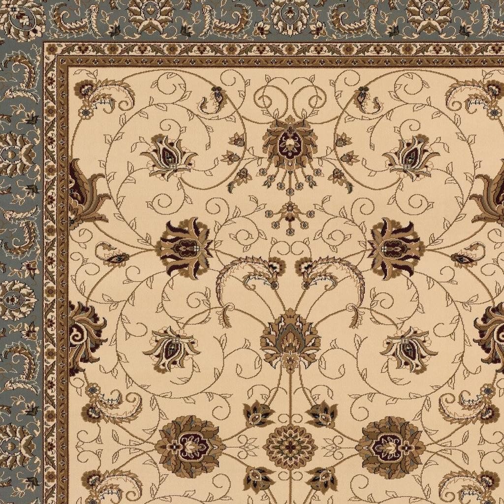 2′ X 3′ Beige Gray and Brown Oriental Area Rug