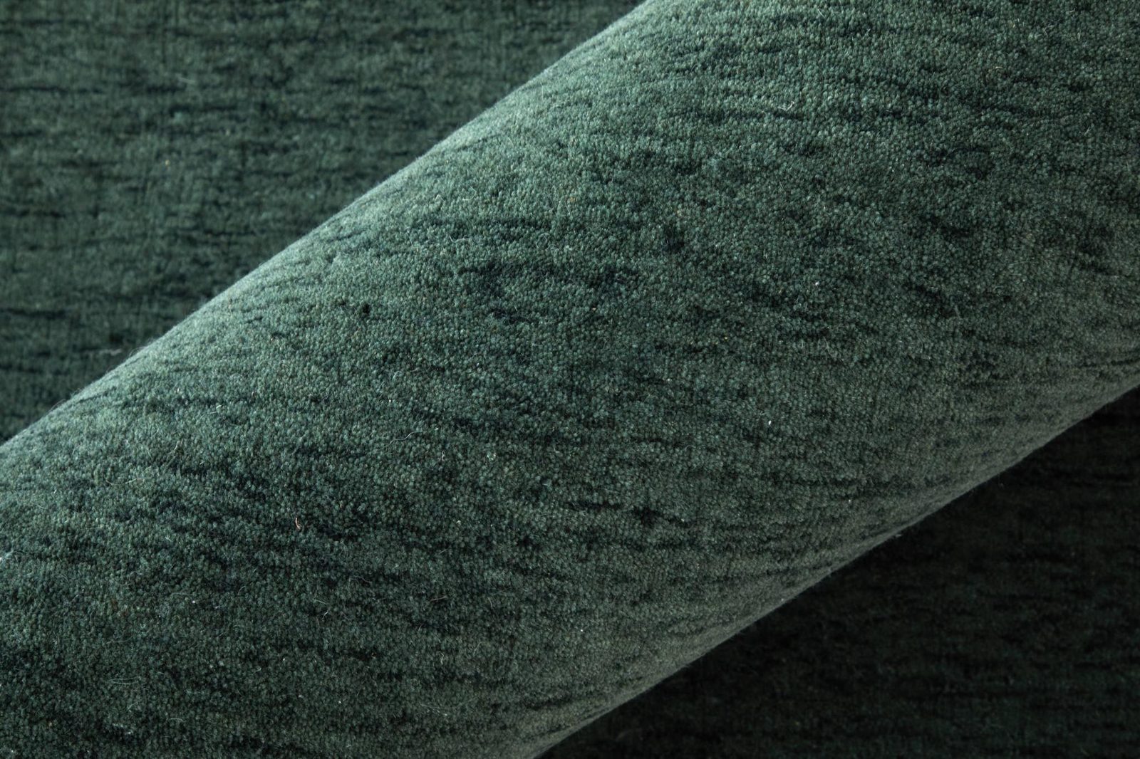 2′ X 3′ Green Hand Woven Area Rug